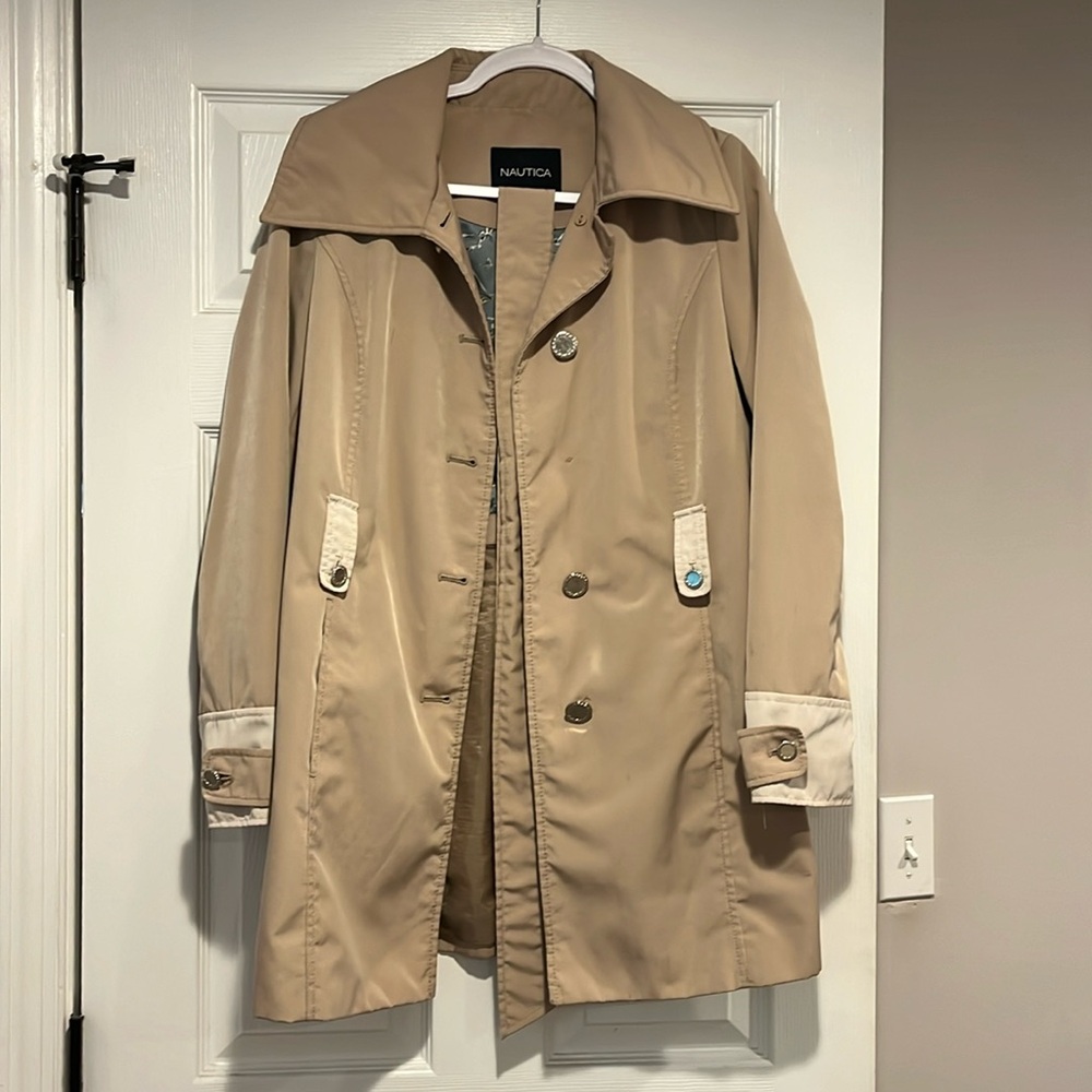 Nautica trench coat